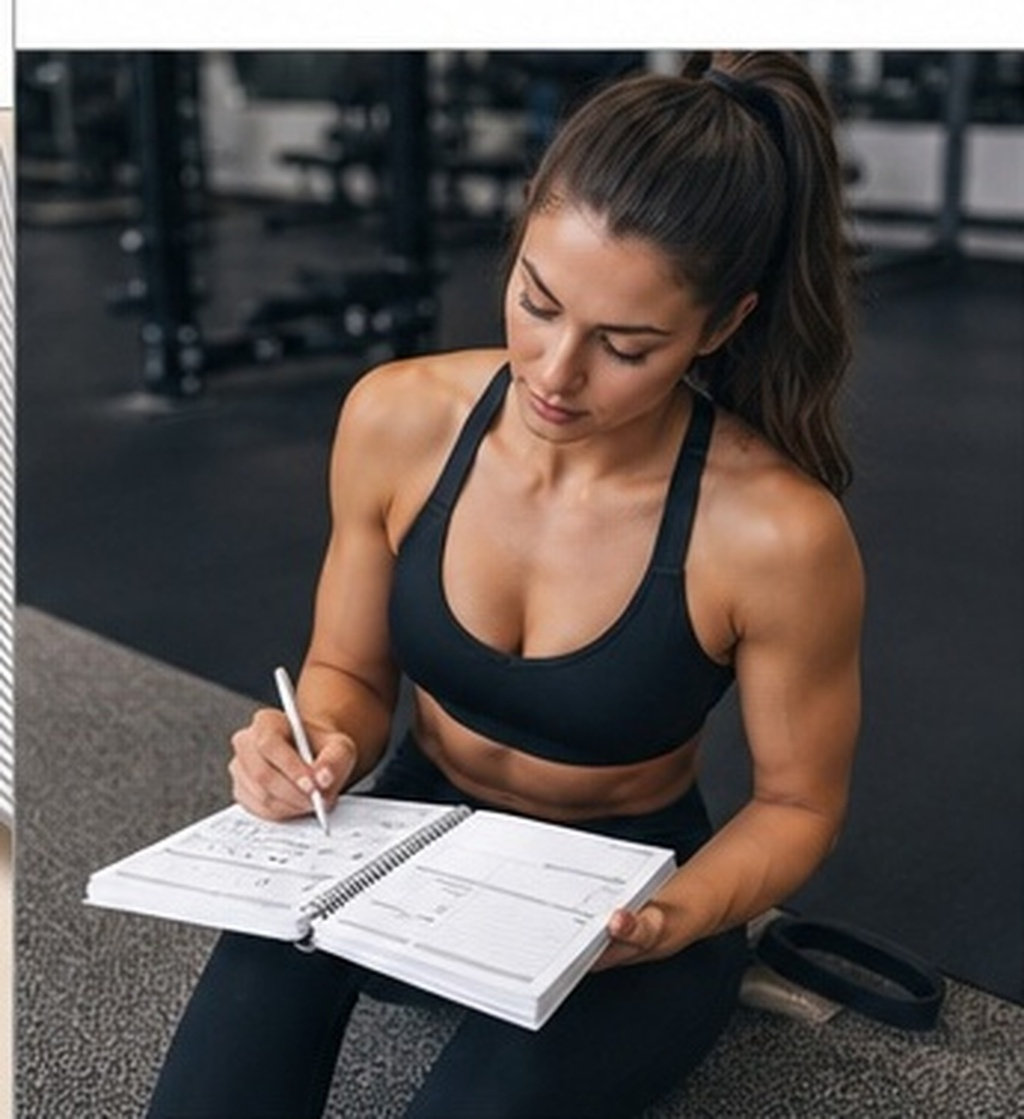 Fitness Planner Journal 11.7x8 - огляд і ціна Nutrition Of Fitness