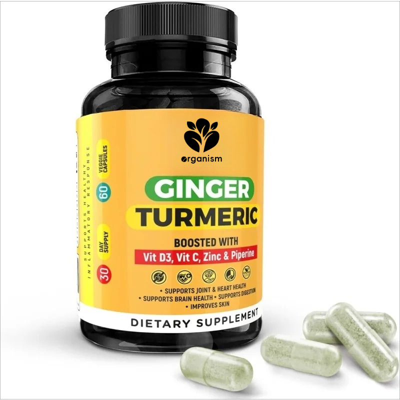 Turmeric, Piperine, Vitamin Zi - огляд і ціна Turmeric Curcumin Capsule